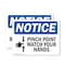Signmission Safety Culture Sign, 10 in Width, Plastic, Rectangle OS-2PACK-NS-P-710-L-17300 - alternate 1
